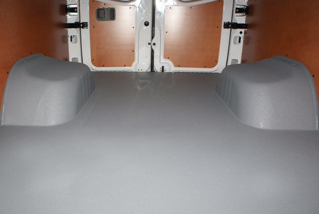 Turbo Liner behandeling laag met dichte wanden - Ford Transit Custom L2H1 dubbel cabine / enkel lucht voor