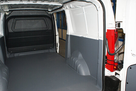 Turbo Liner behandeling half hoog - Ford Transit Custom L1H1 dubbel cabine / enkel lucht voor