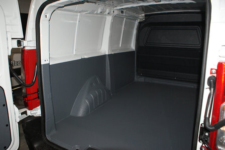 Turbo Liner behandeling half hoog - Volkswagen Crafter L4H3 dubbel cabine / dubbel lucht achter