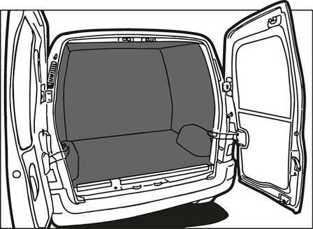 Turbo Liner behandeling volledig - Renault Master L2H3 dubbel cabine / enkel lucht voor