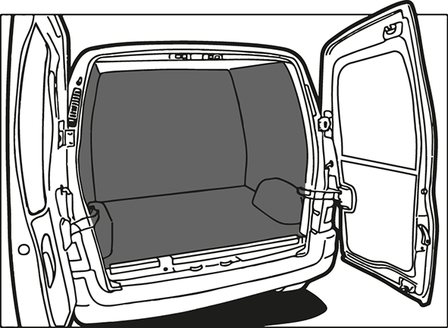 Turbo Liner behandeling hoog - Citro&euml;n Jumper L3H3 enkele cabine / enkel lucht voor