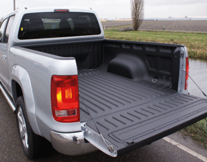 Turbo Liner behandeling laadbak, klep en randen - Fiat Fullback Double Cab Extra Short Bed (16-)
