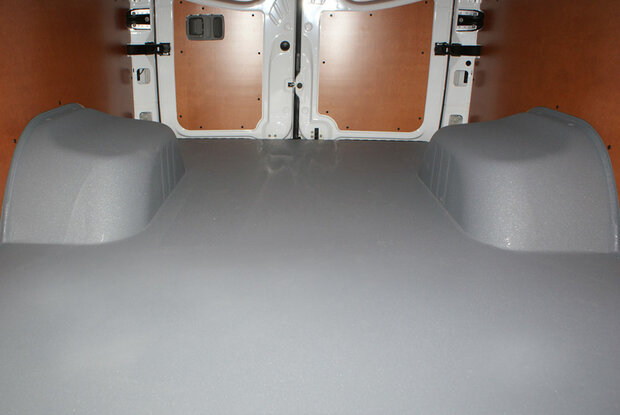 Turbo Liner behandeling laag met dichte wanden - Ford Transit L2H2 dubbel cabine / enkel lucht voor