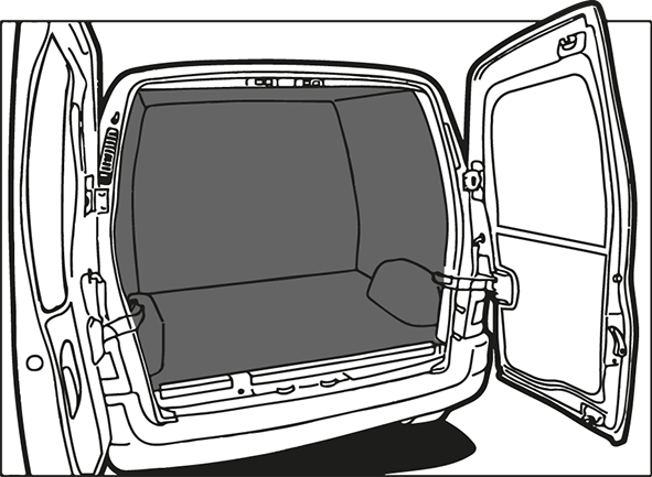 Turbo Liner behandeling volledig - Renault Master L2H3 dubbel cabine / enkel lucht voor