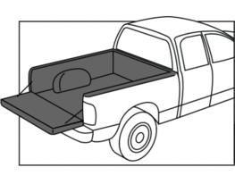 Turbo Liner behandeling laadbak, klep en randen - Fiat Fullback Double Cab Extra Short Bed (16-) Turbo Liner behandeling laadbak, klep en randen - Fiat Fullback Double Cab Extra Short Bed (16-)