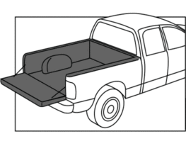 Turbo Liner behandeling laadbak, klep en randen - Fiat Fullback Extended Cab Short Bed (16-) Turbo Liner behandeling laadbak, klep en randen - Fiat Fullback Extended Cab Short Bed (16-)